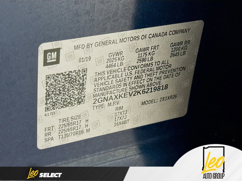 2019 Chevrolet Equinox LT