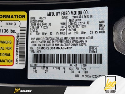 2021 Ford Bronco Sport Big Bend