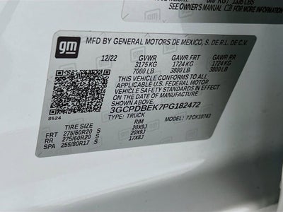 2023 Chevrolet Silverado 1500 Custom