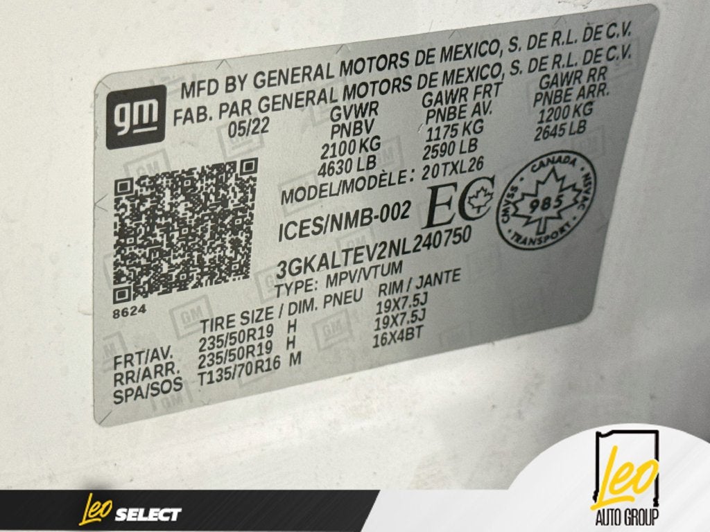 2022 GMC Terrain SLE
