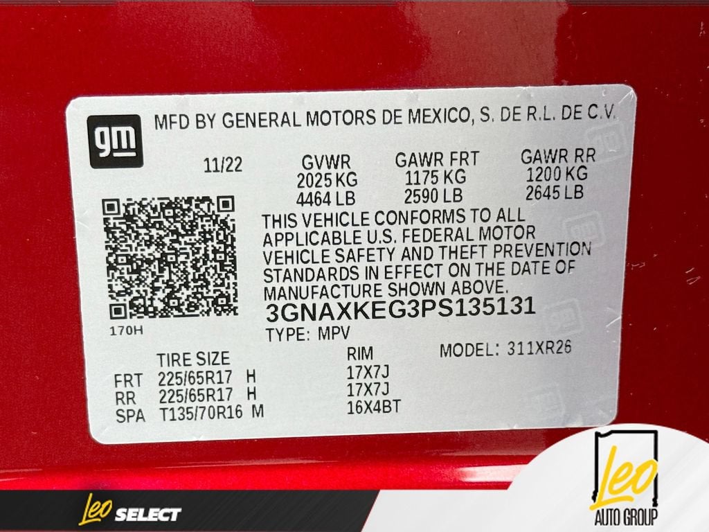 2023 Chevrolet Equinox LT
