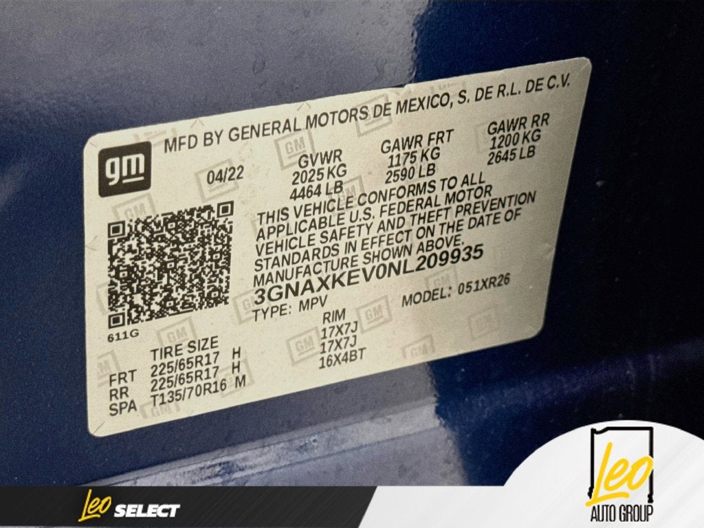 2022 Chevrolet Equinox LT