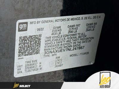 2022 Chevrolet Equinox LT