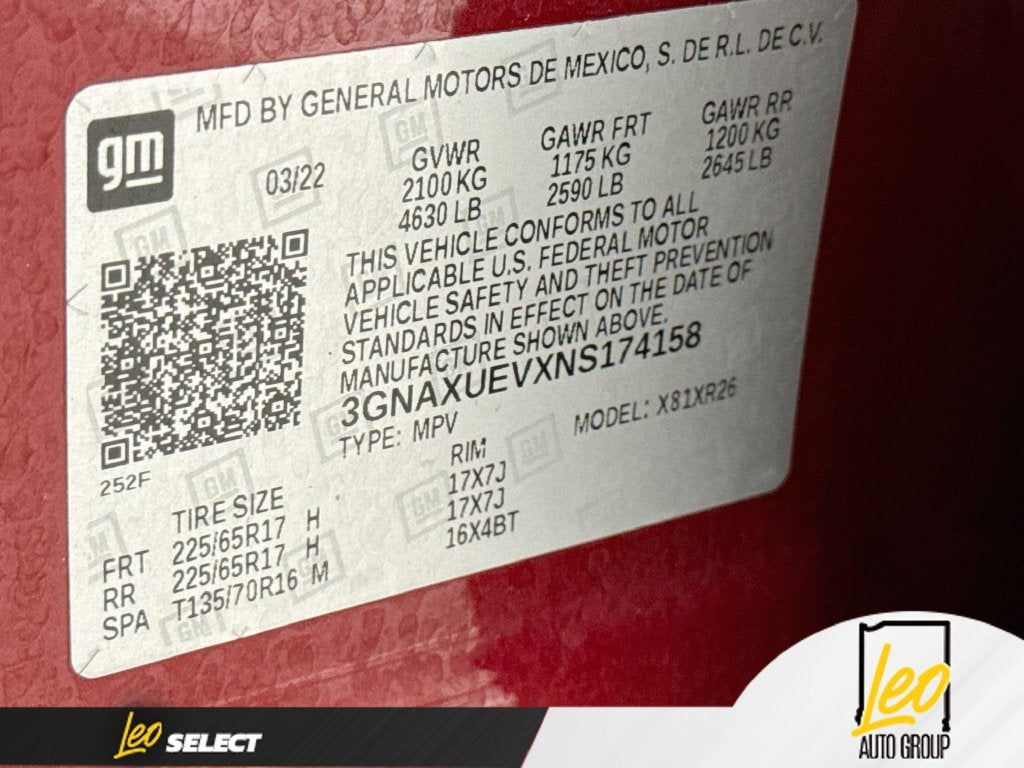 2022 Chevrolet Equinox LT