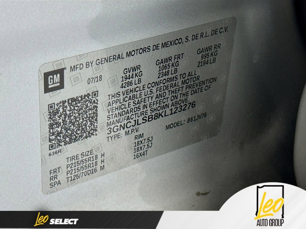 2019 Chevrolet Trax LT