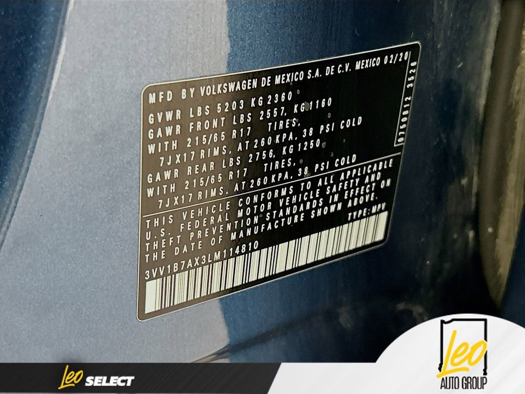 2020 Volkswagen Tiguan S