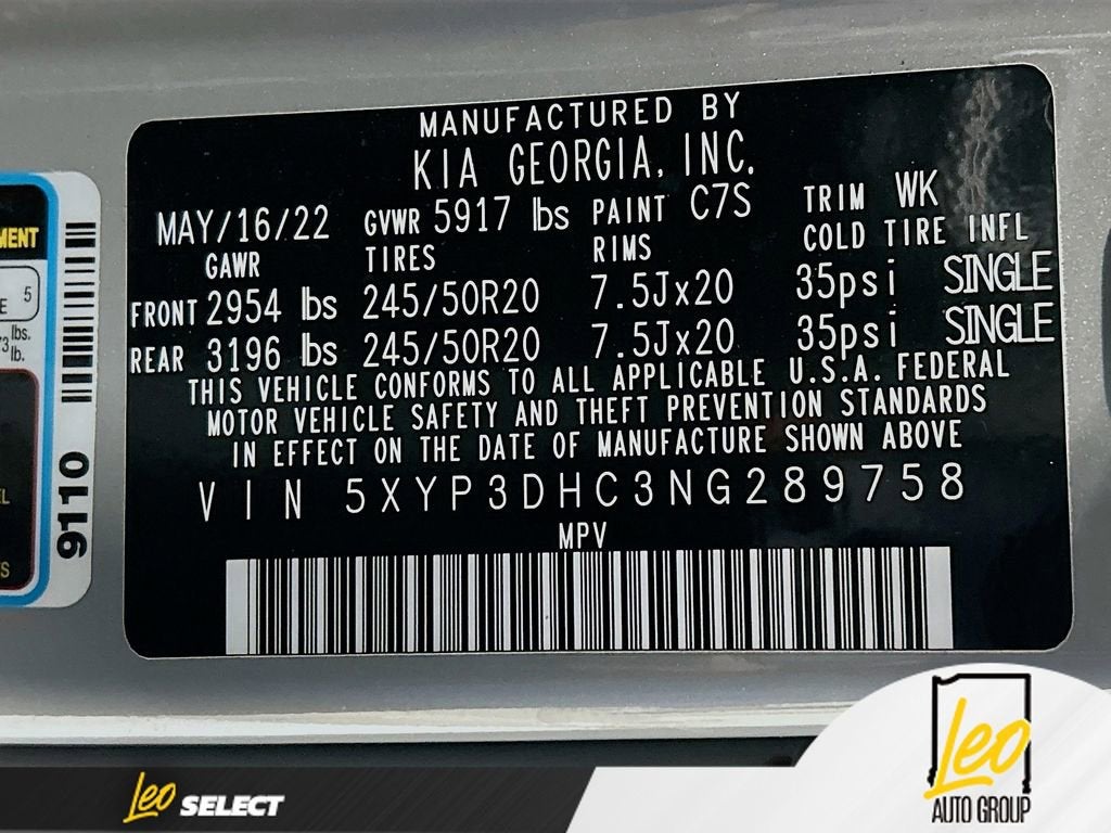 2022 Kia Telluride EX