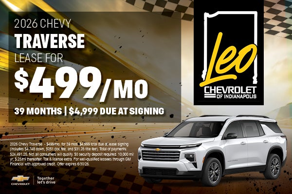 2026 Chevy Traverse