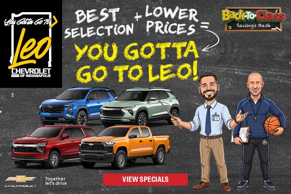 Check Out Our Vehicle Specials!
